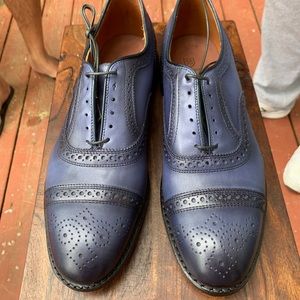 Never worn, brand new Allen Edmonds Blue Strand